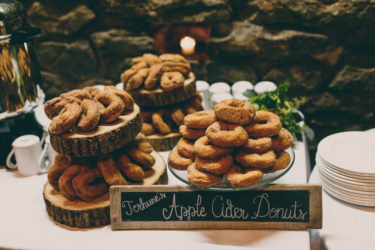 wedding apple cider donut cake