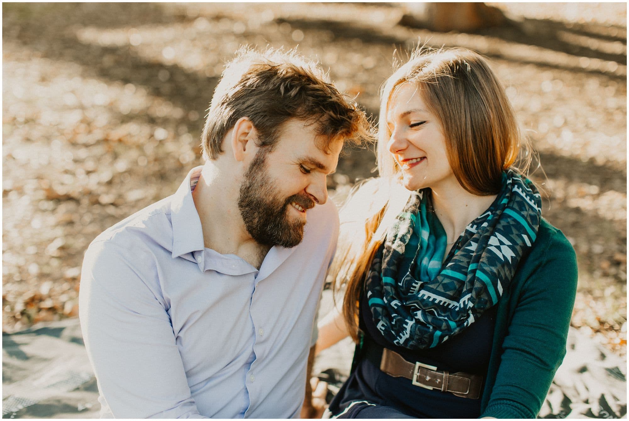 unposed natural engagement photography