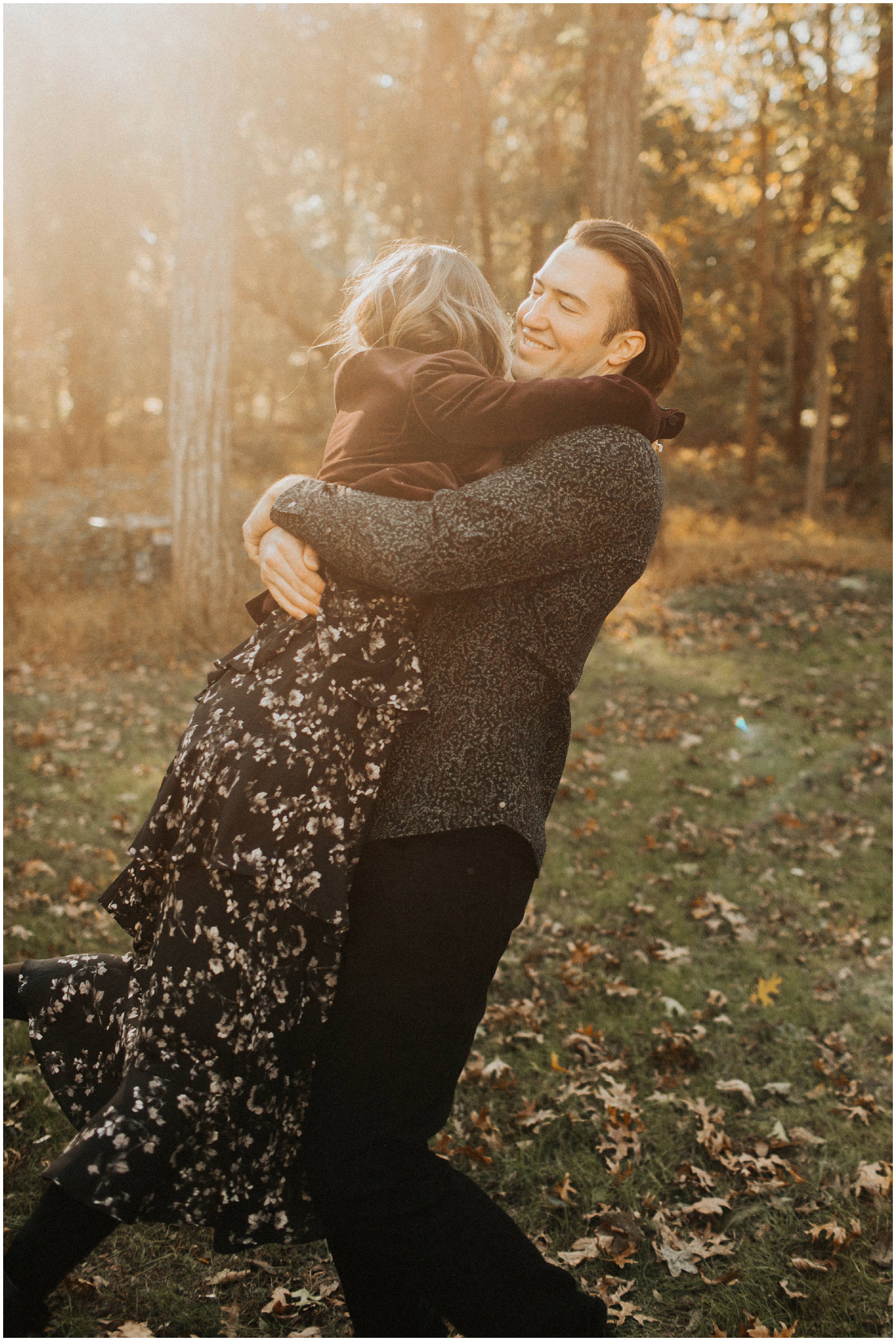 allaire state park engagement session,  india earl style photography