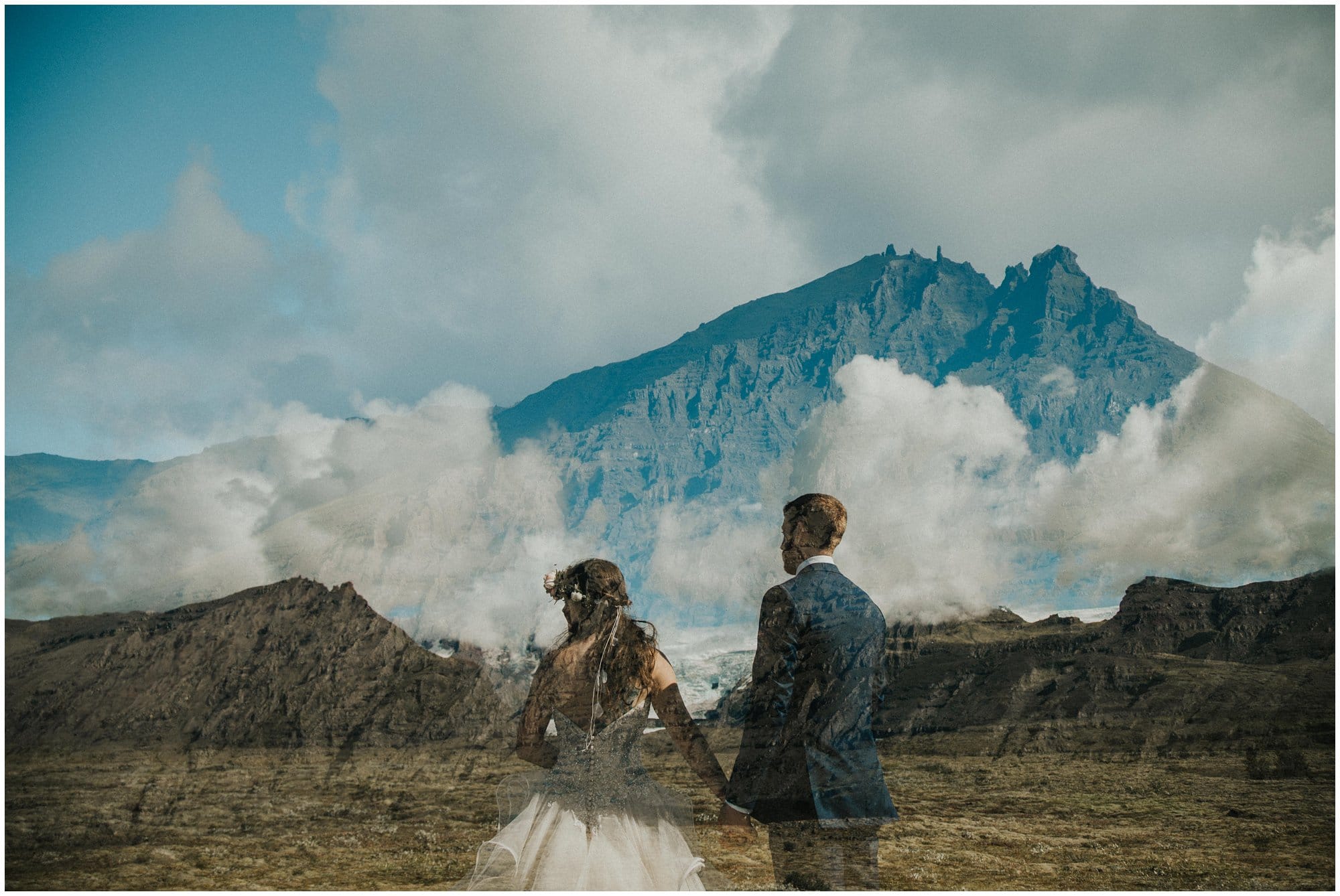 southern iceland wedding elopement candid artistic photographer 