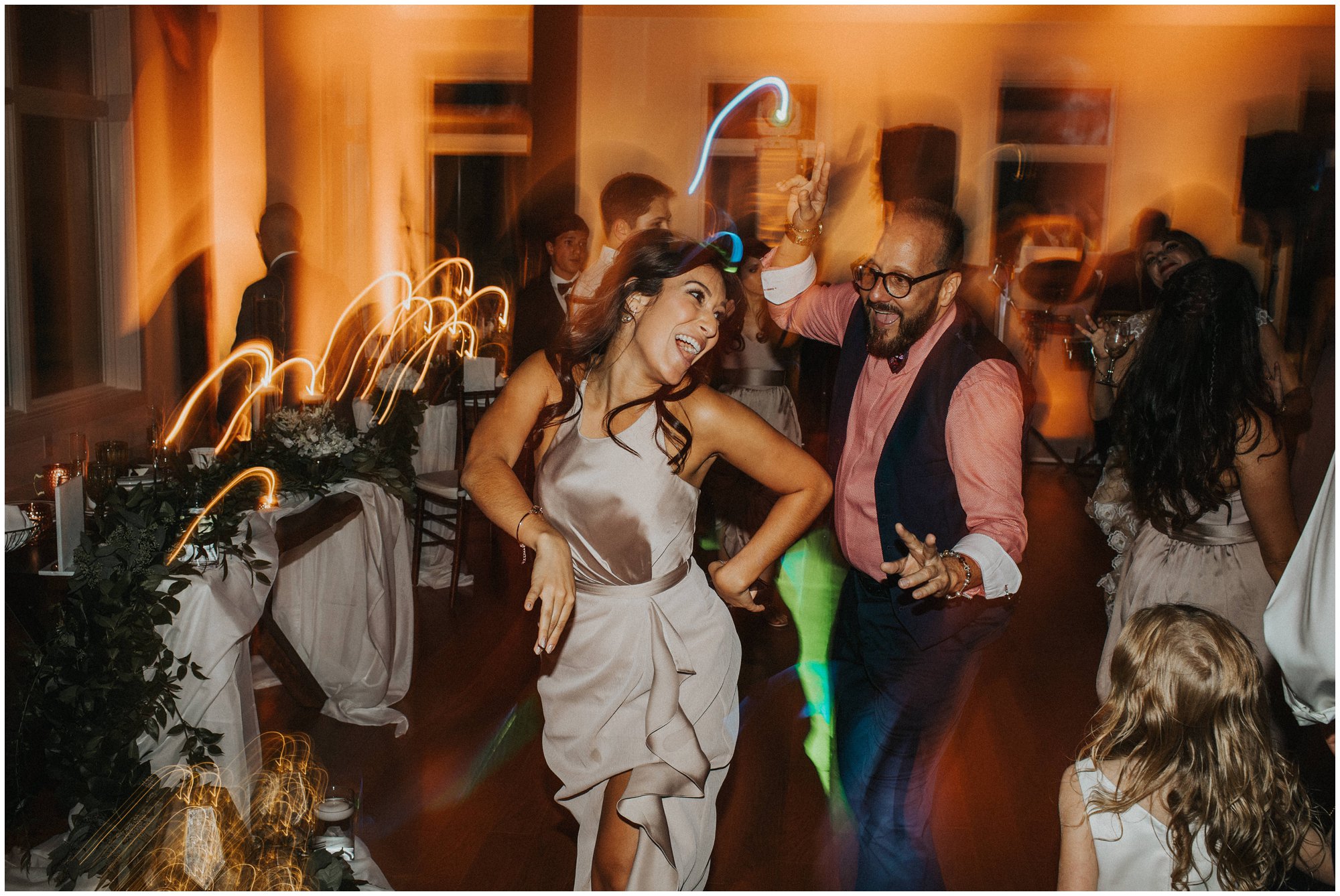 wedding dancing reception