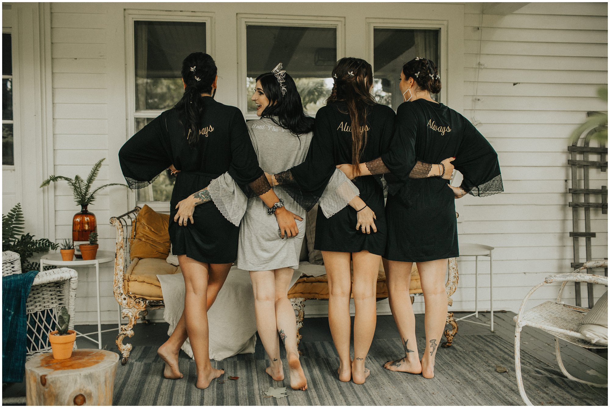 bridal party robes